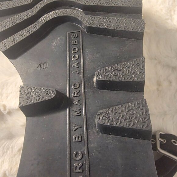 Marc Jacobs Black Platform Sandals – Size 40 - Picture 5 of 5